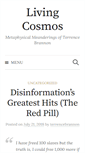Mobile Screenshot of livingcosmos.org